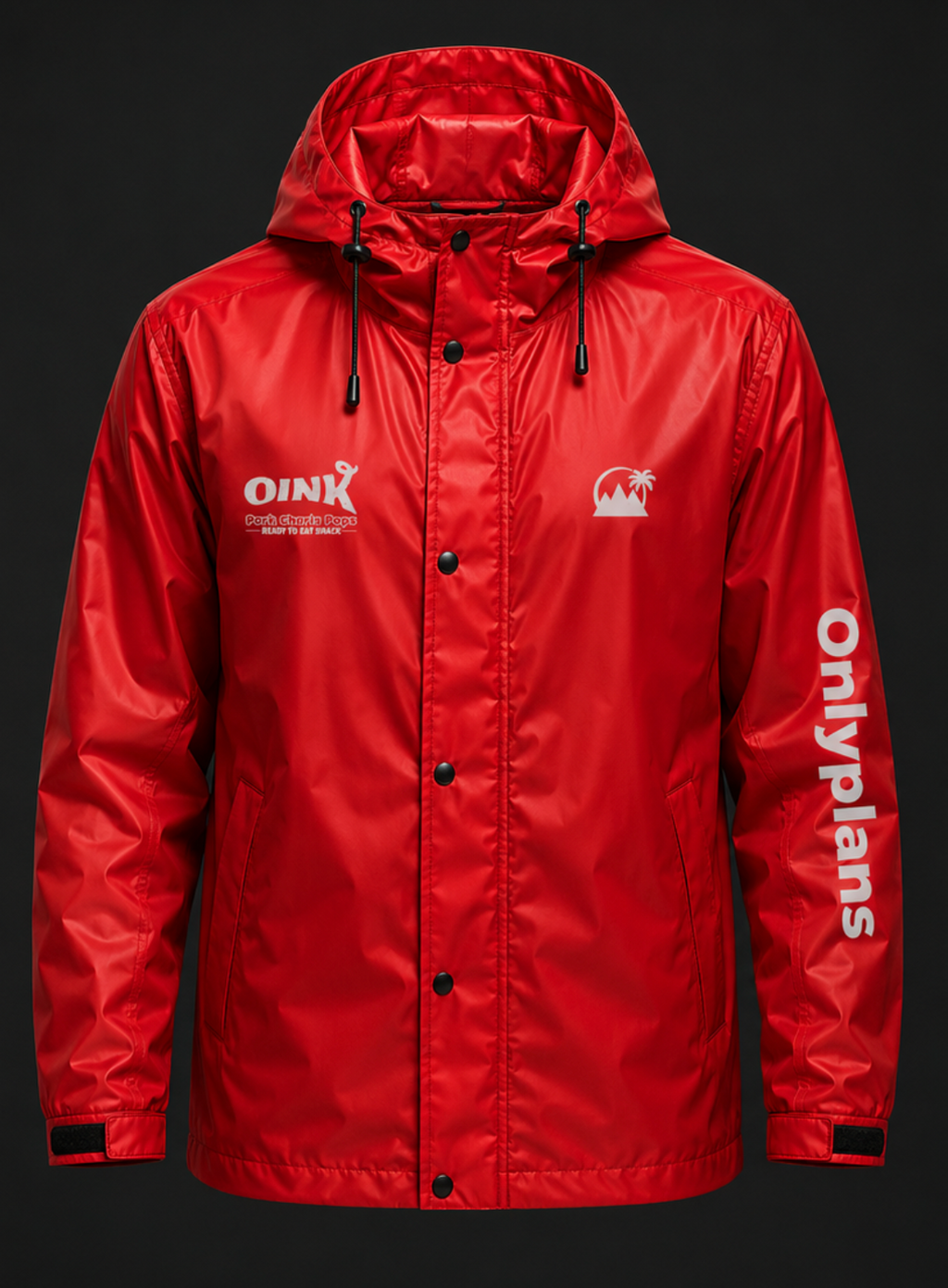 Oink Onlyplans Rain Jacket