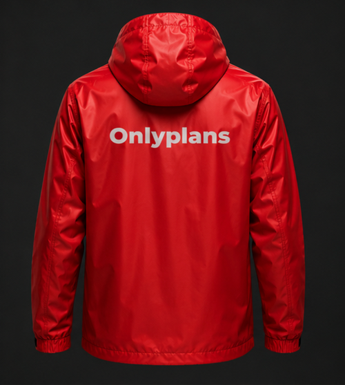 Oink Onlyplans Rain Jacket